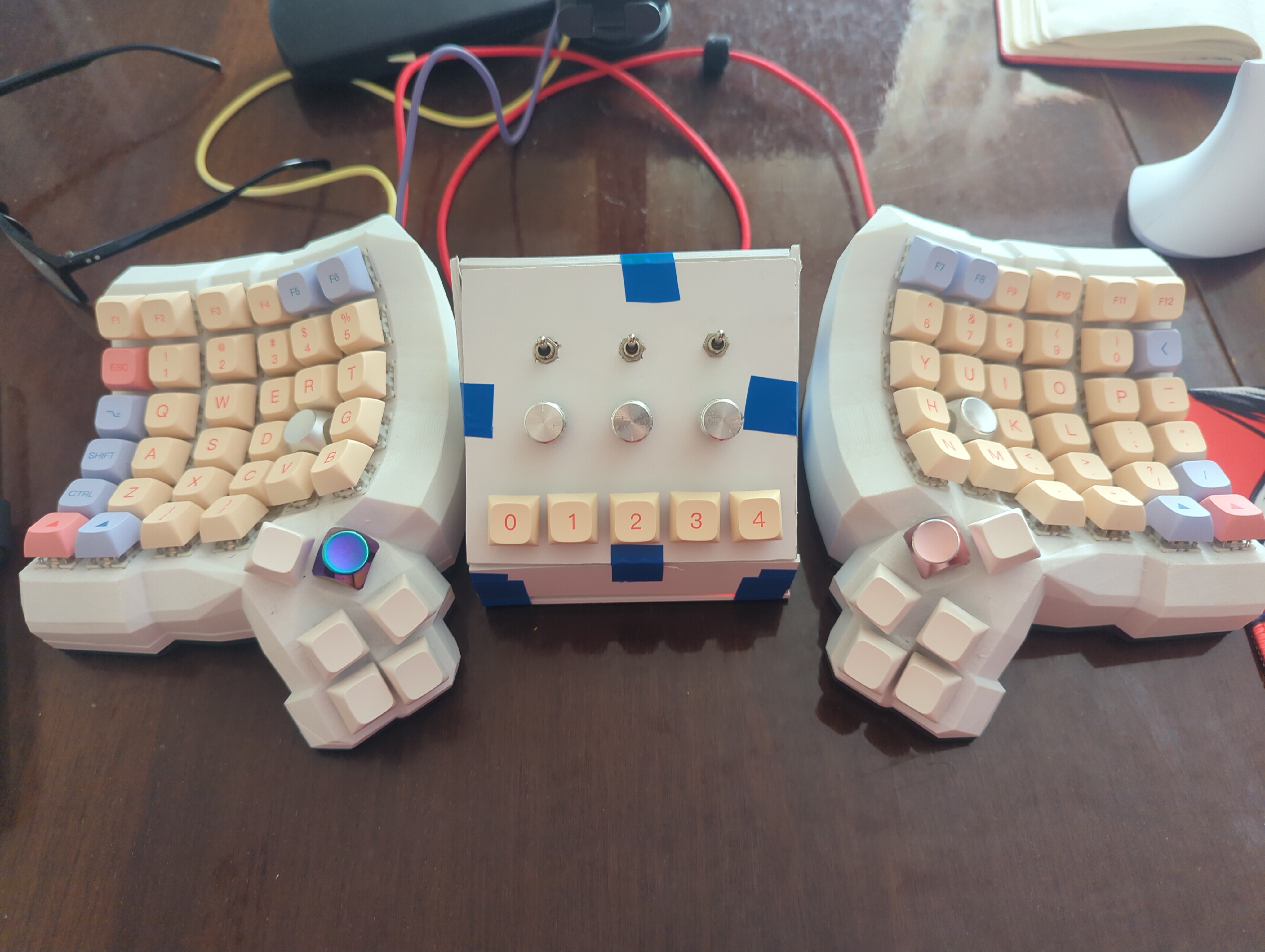 Dactyl Manuform build